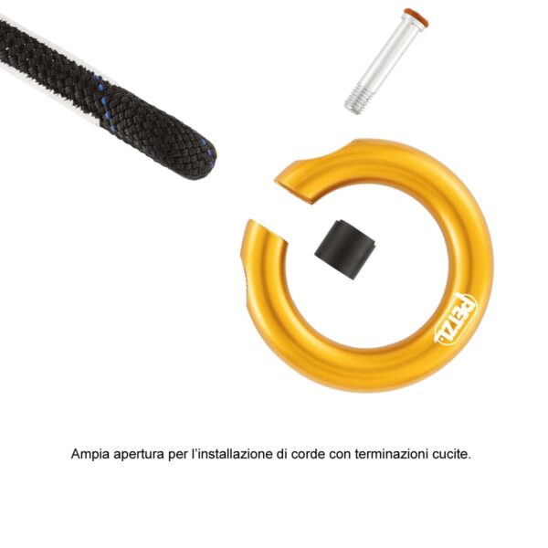 Anello Petzl Ring Open - immagine 2