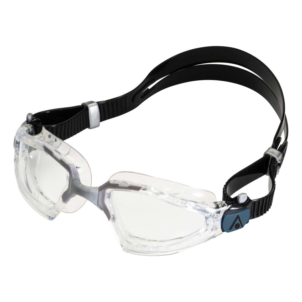 Occhialini Da Nuoto Aqua Sphere Mako - Trasparenti/Blu - Antiappannamento E Antigraffio
