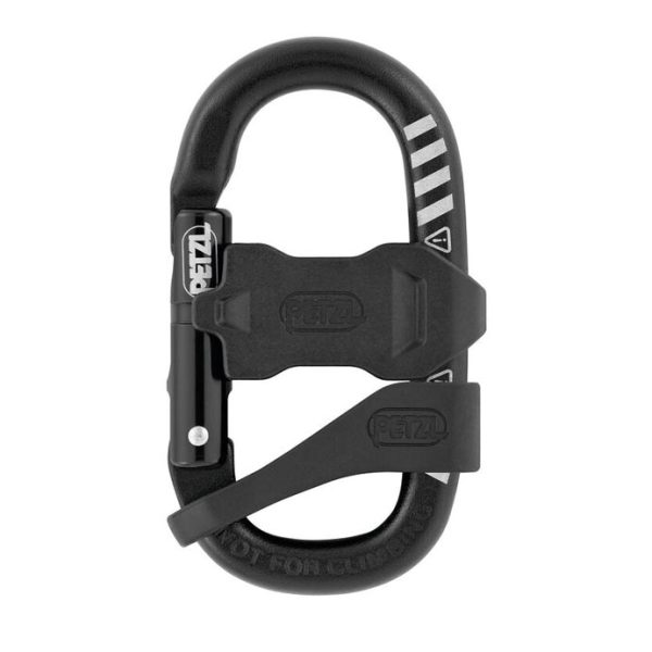 Moschettone Petzl Mino porta materiale con accessori