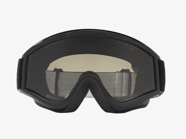 Maschera da Motocross Oakley L Frame MX Jet Black + Clear Lens - immagine 2