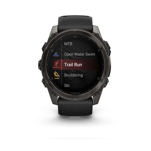 Orologio Garmin Fenix 8 51 mm Amoled Sapphire Carbon Grey - immagine 7