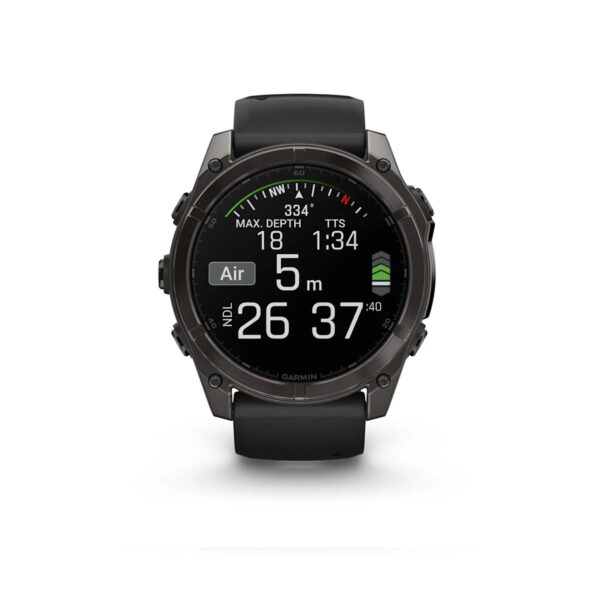 Orologio Garmin Fenix 8 51 mm Amoled Sapphire Carbon Grey - immagine 8