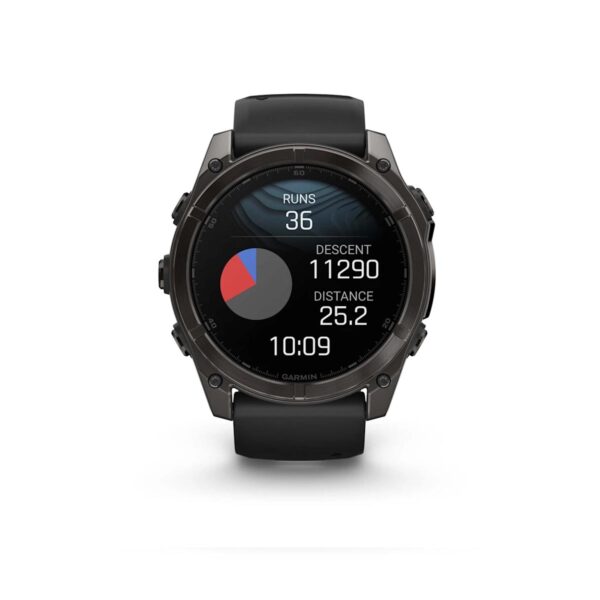 Orologio Garmin Fenix 8 51 mm Amoled Sapphire Carbon Grey - immagine 9