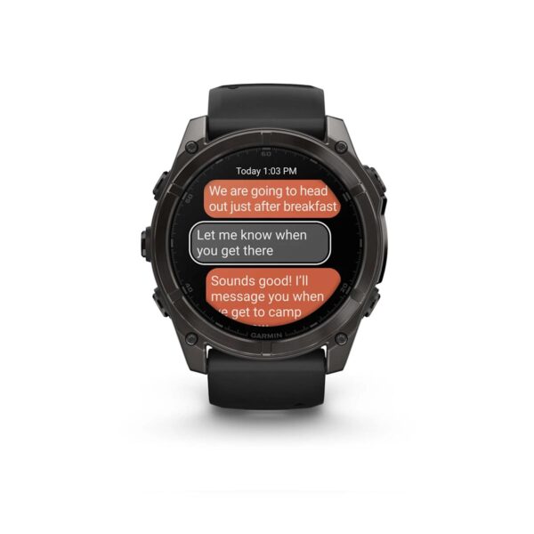 Orologio Garmin Fenix 8 51 mm Amoled Sapphire Carbon Grey - immagine 11