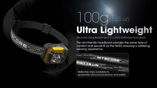 Torcia Frontale Nitecore HA13 Ultra Compatta da 350 lumens - 120 mt. - immagine 6