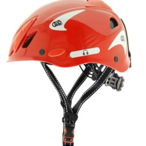 Casco Kong Mouse Work Red Reflective White