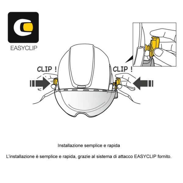 Visiera Petzl Vizir Easyclip - immagine 2