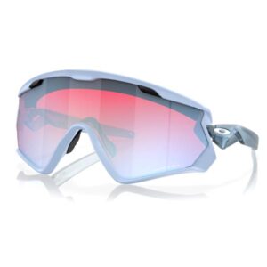 Occhiali Oakley Wind jacket 2.0 Matte Trans lente Prizm Snow Sapphire