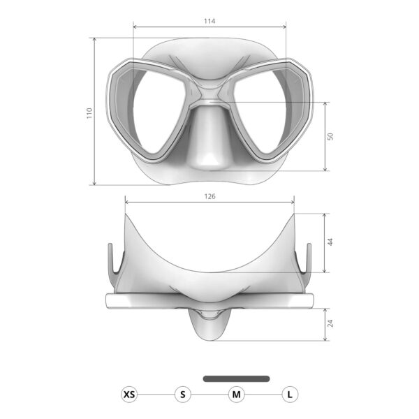 Maschera Salvimar Morpheus anti fog - immagine 3