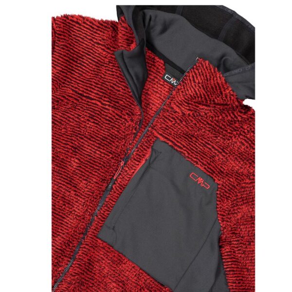 Pile CMP Highloft con cappuccio Unlimitech da Uomo - immagine 14