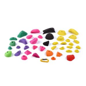 Set da 40 prese da arrampicata - Appigli