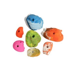 Set da 10 prese arrampicata Smog - Bidita Tridita