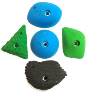 Set da 5 prese arrampicata Smog - Svase Assortite