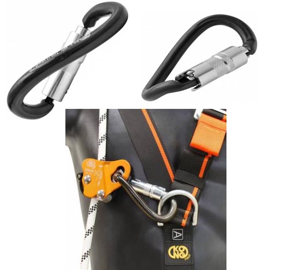 Moschettone Kong Ovalone in Alluminio DNA Auto Lock