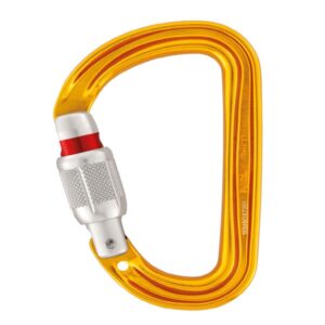 Moschettone Petzl Sm'D Twist Lock Giallo