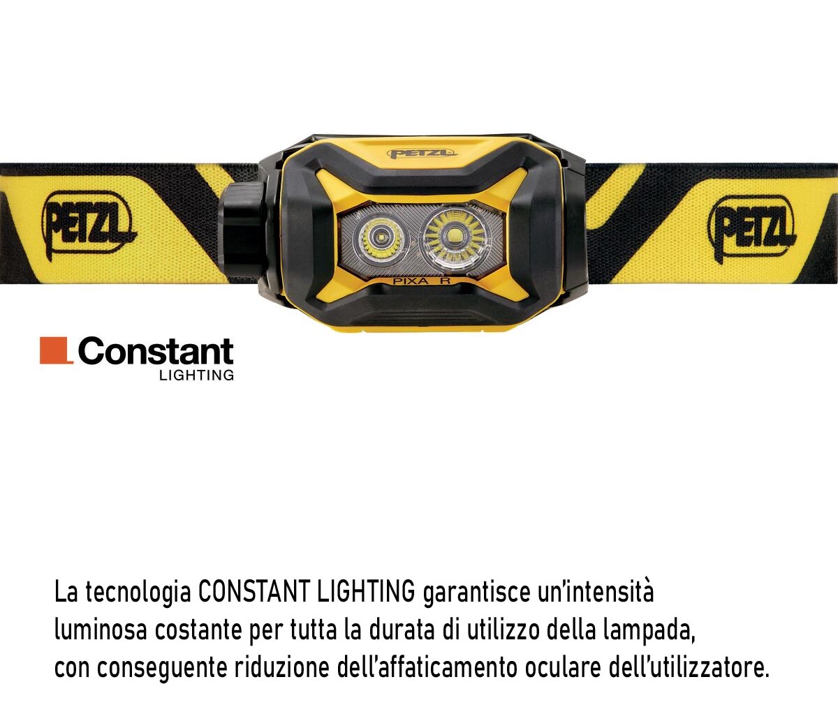 Lampada Frontale Petzl Pixa R da 600 lumen - immagine 6