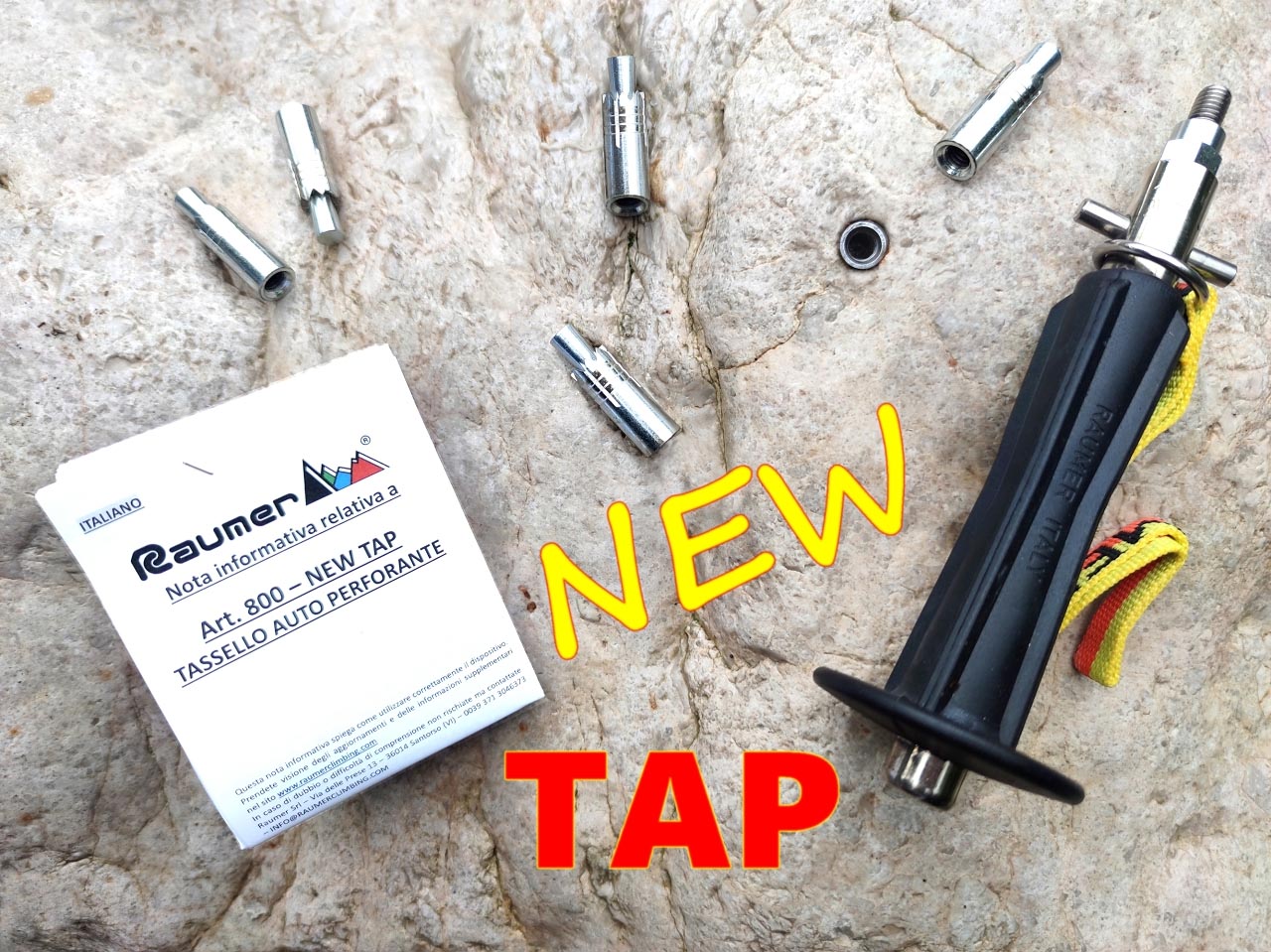 Tassello autoperforante New TAP Raumer corpo+cono da 10mm - immagine 4