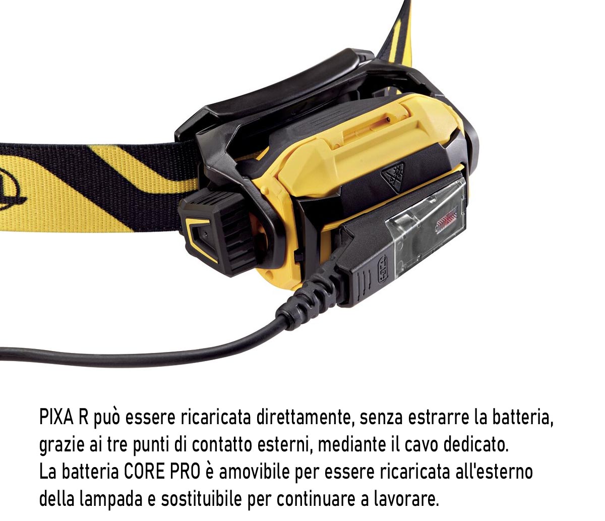Lampada Frontale Petzl Pixa R da 600 lumen - immagine 4