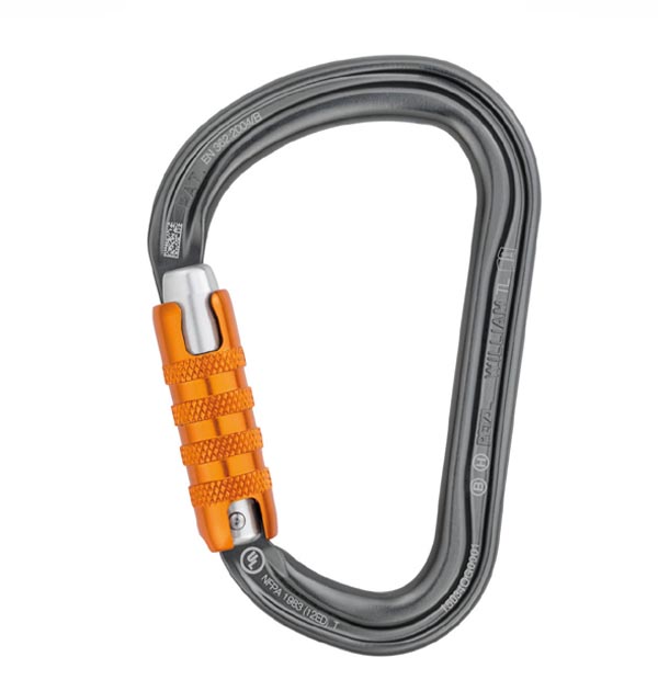 Moschettone Petzl William Triact Lock