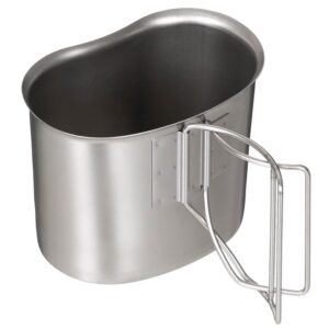 Tazza Fox Inox da 500 ml. con impugnatura richiudibile