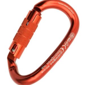 Moschettone Kong Ovalone Alu DNA Twist Lock Red