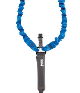 Kit per via ferrata Petzl Scorpio con Girello e moschettoni Vertigo