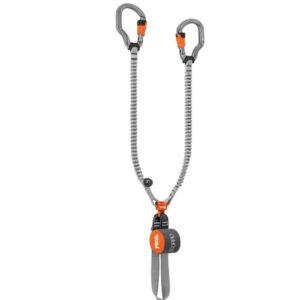 Kit per via ferrata Petzl Scorpio con Girello e moschettoni Vertigo