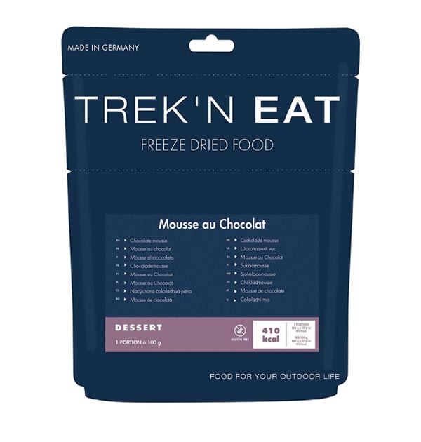 Razione Trek'n Eat da 100 gr. Mousse di cioccolata