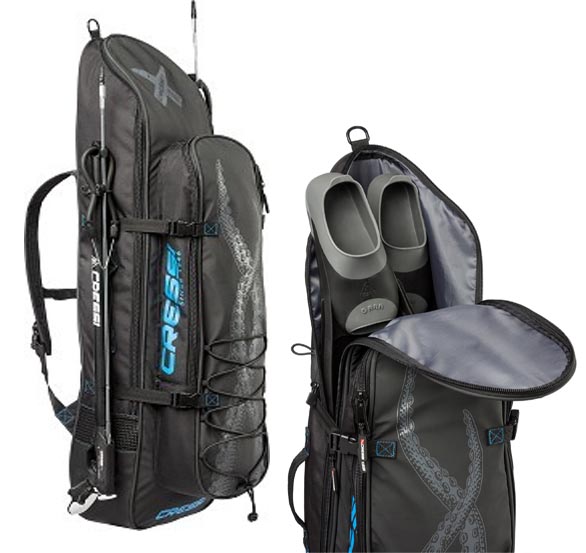 Zaino porta pinne Cressi Piovra Dry