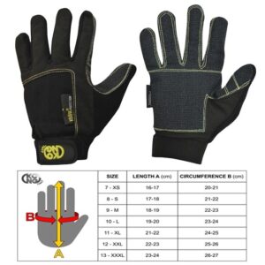 Guanti Kong Full Aero Black