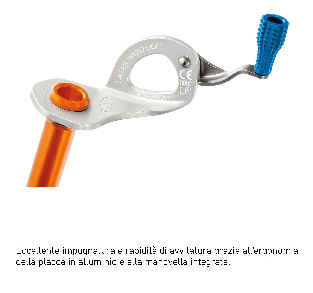 Vite da ghiaccio Petzl Laser Speed Light da 17 cm. - immagine 3