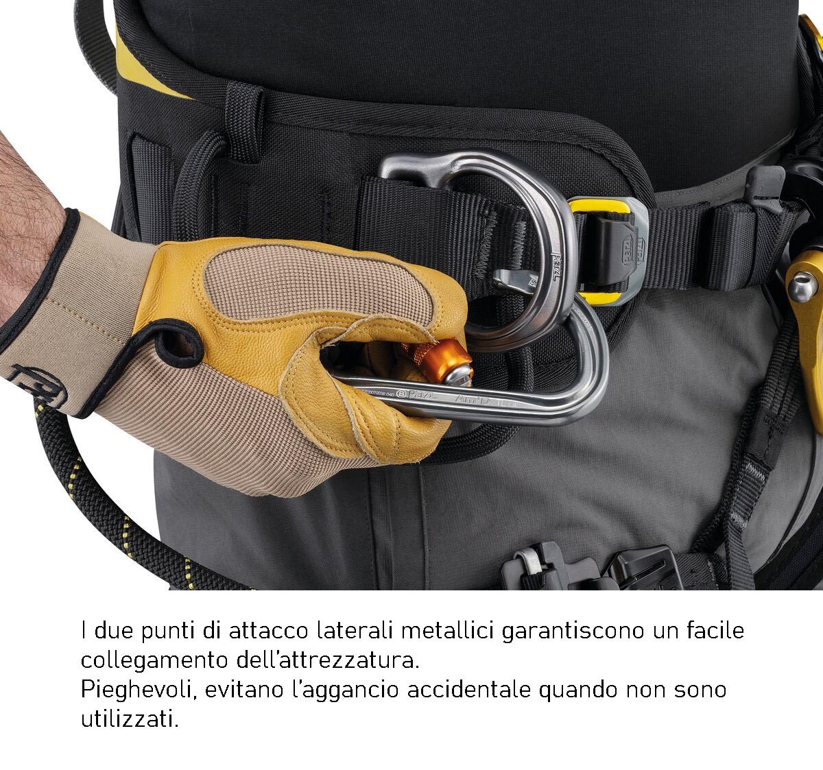 Moschettone Petzl William Triact Lock Gold - immagine 5