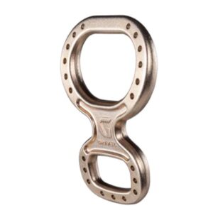 Discensore Grivel 2x8 per corde da 7,8 a 11 mm.