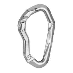 Moschettone Grivel Stealth Benth K16B Steel Grey