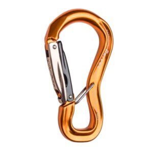 Moschettone Grivel Clepsydra L K10G Orange con antiribaltamento