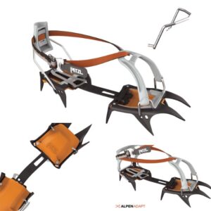 Ramponi da ghiaccio Petzl Irvis Leverlock Universali