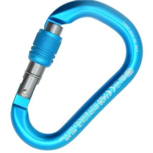 Moschettone Kong HMS Napik Alu Screw Azzurro