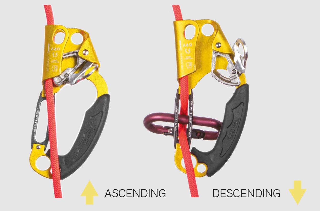 Maniglia Sx Grivel A&D con piastrina - immagine 2
