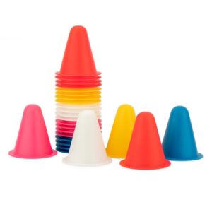 Set 25 coni Avento 8 cm