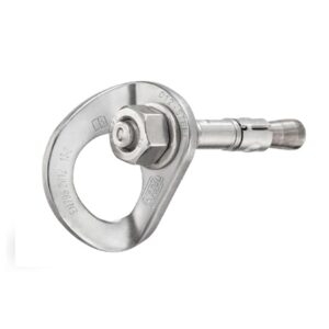 Fixes Completo con piastrina Petzl Coeur Bolt in acciaio da 12 mm