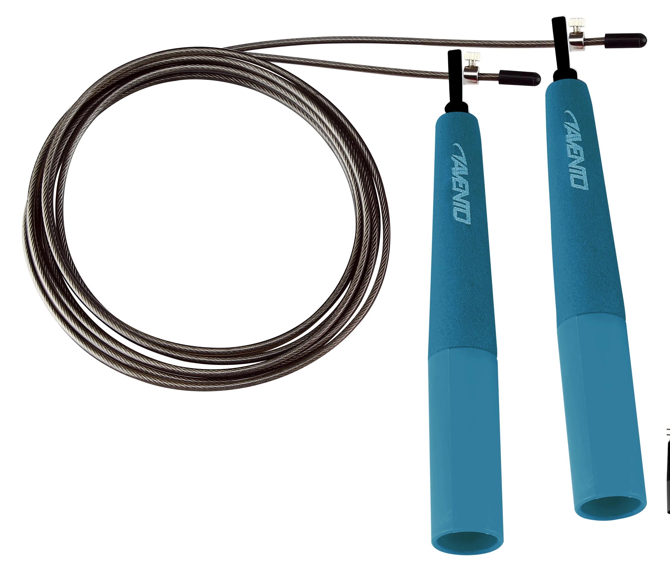 Corda da salto Avento con manici in metallo - immagine 2