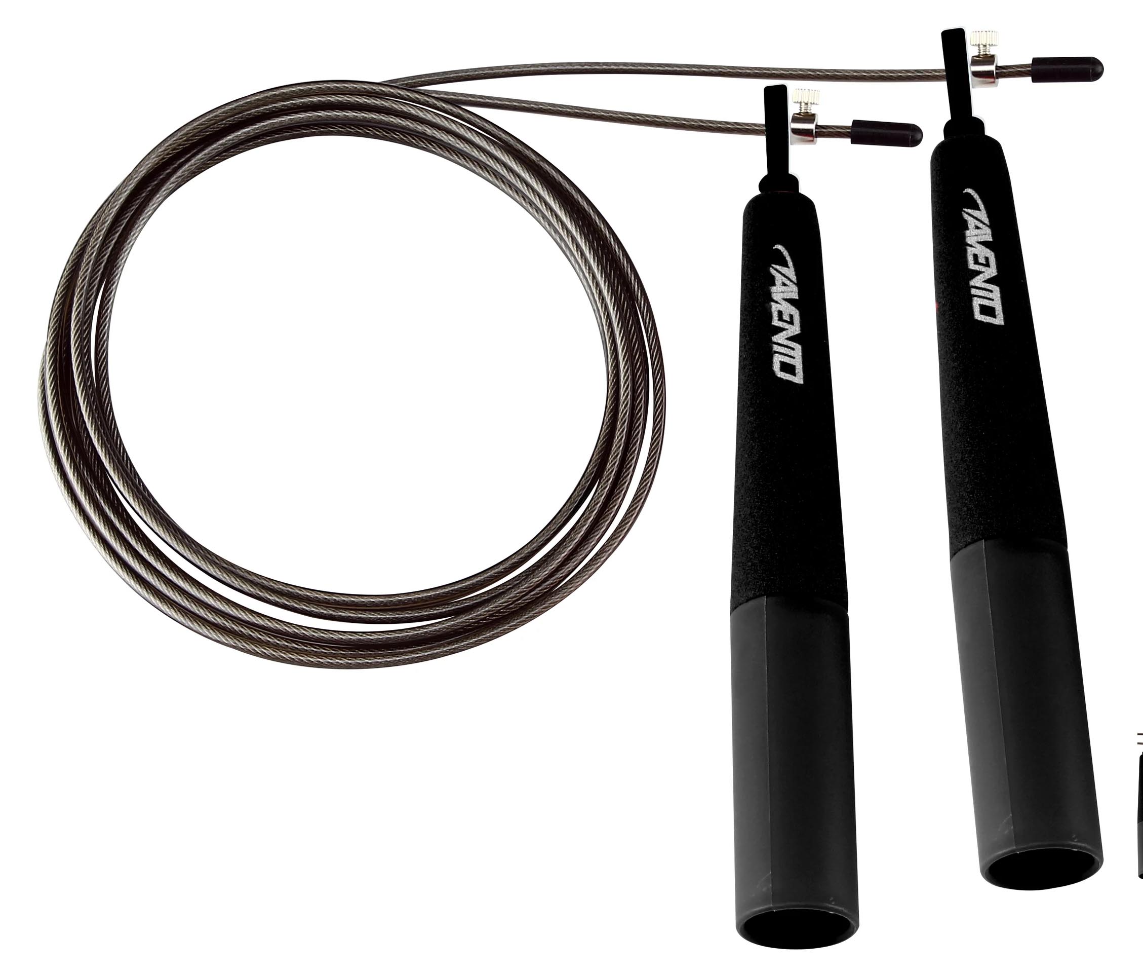 Corda da salto Avento con manici in metallo - immagine 3