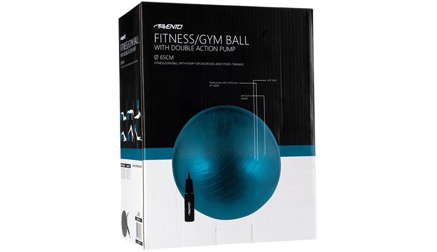 Palla da fitness - Yoga Avento da 65 cm - immagine 7