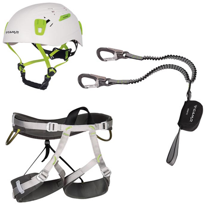 Kit Via Ferrata Camp Kinetic Rewind Energy Team