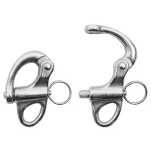 Moschettone Kong a sgancio rapido Inox Mis.0