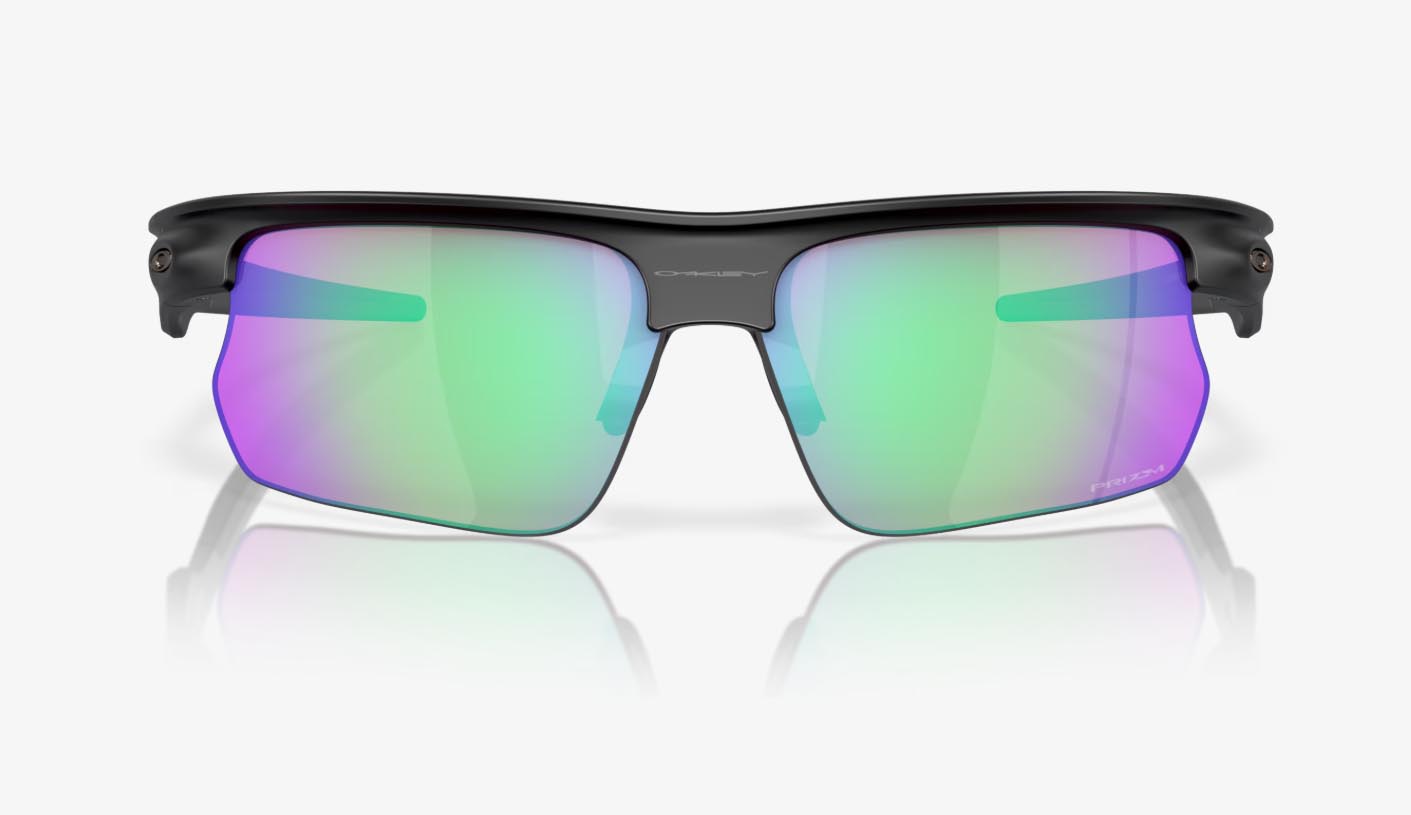 Occhiali da sole Oakley Bisphaera Nero opaco lenti Prizm Golf - immagine 2