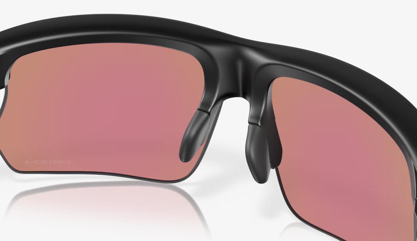 Occhiali da sole Oakley Bisphaera Nero opaco lenti Prizm Golf - immagine 7
