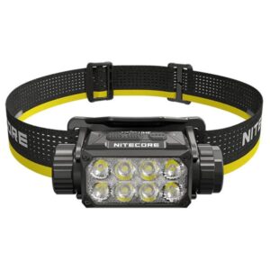 Torcia Frontale Nitecore HC75 UHE ricaricabile USB da 3000 lumens - 192 mt.
