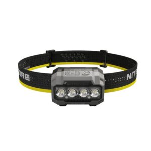 Torcia Frontale Nitecore HA23 Black Rock Ultra Compatta da 600 lumens - 132 mt.