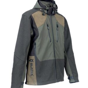 Giacca in softshell impermiabile con riporti antistrappo